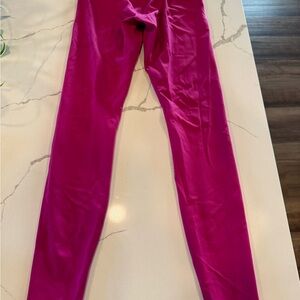 Lululemon Athletica Wunder Train Vibrant Pink Leggings